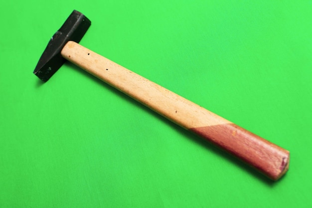 Alter Vintage-Hammer das Handwerkswerkzeug für Tischler