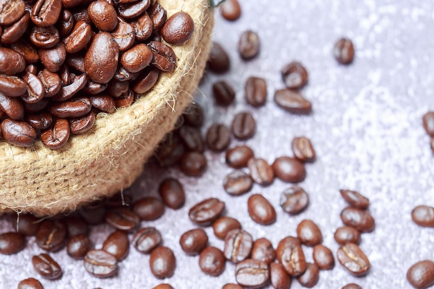 Foto alternativas naturais aos grãos de café