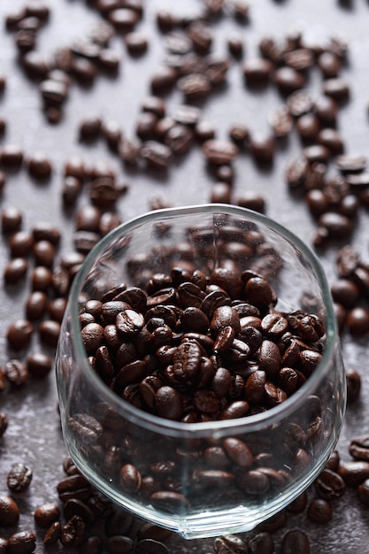 Foto alternativas naturais aos grãos de café