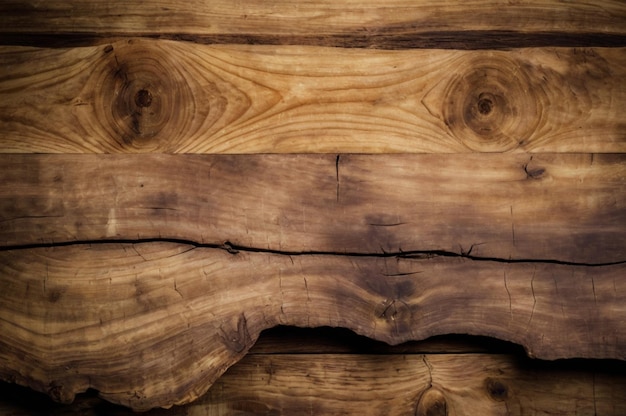 Alterte braune Holzplattenmauer