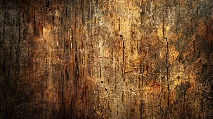 Foto alterte holzstruktur mit natürlichen mustern und rillen