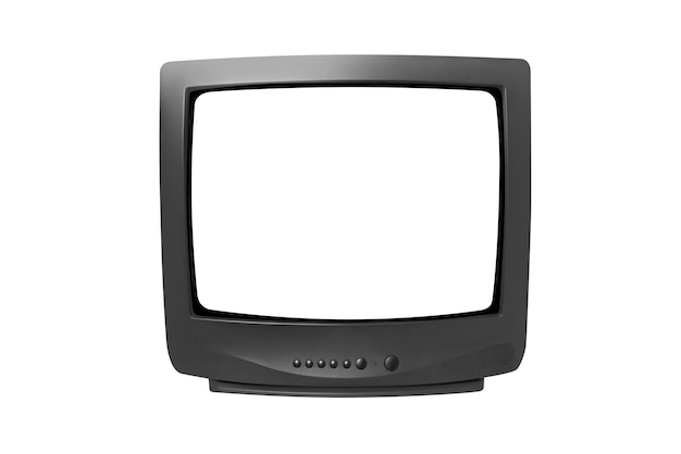 Altes analoges Fernseh-Retro-Technologie-Konzept