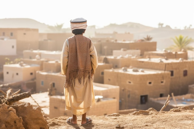 Altes arabisches Dorf Erzeuge Ai