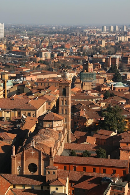 Altes Bologna, Basilika Santo Stefano. Italien.