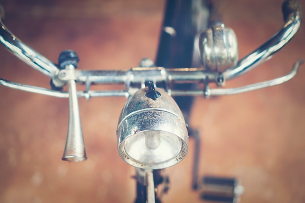 Altes Fahrrad, Weinlesefilterbild