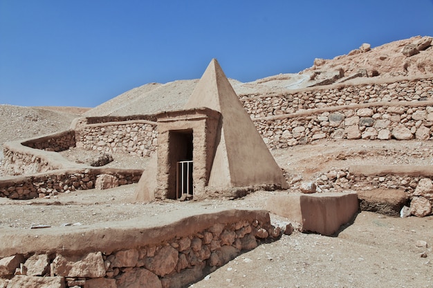 Altes Friedhofs-Tal von Handwerkern in Luxor, Ägypten