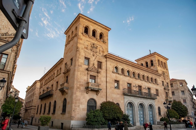 Altes Gebäude der Bank von Spanien in Salamanca