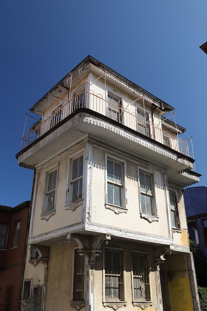 Altes Haus im Bezirk Mudanya Bursa Türkei