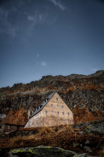 altes Haus in den Bergen