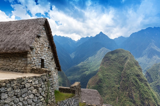 Altes Haus in Machu Picchu