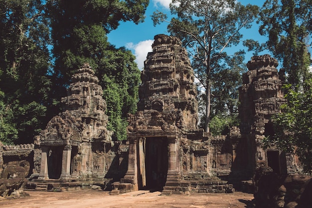 Altes historisches Gebäude im Wald