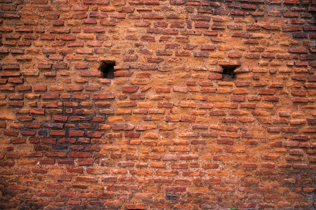 Altes historisches Gebäude Ziegelwand Grunge Muster Textur kann als Hintergrundbild verwendet werden