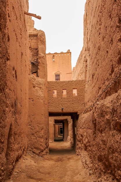 Altes Kasbah-Interieur