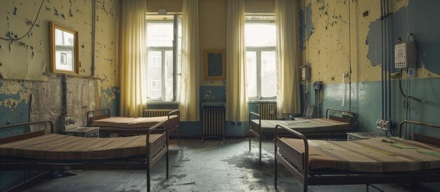 Altes Krankenhauszimmer