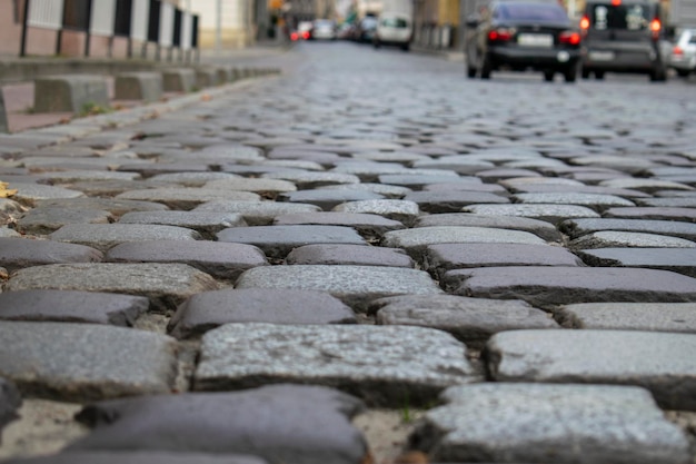 Altes Lviv-Reisefoto-Straßenfoto