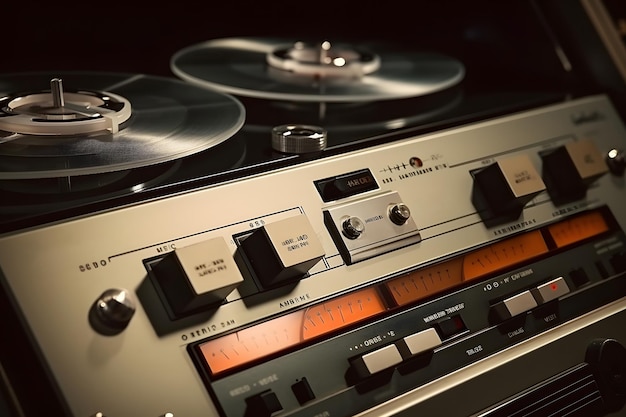 Altes Rollröhren-Tape-Recorder Geheimdienst-Sound-Aufnahmegeräte Vintage-Rollröhrentape-Recorder Abhören von Telefongesprächen