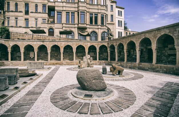 Altes Stadtbild der Stadt Baku in Aserbaidschan