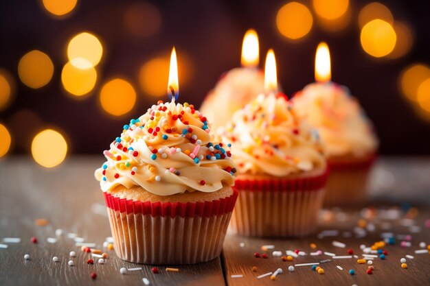 Alto ângulo delicioso bolo de aniversário com chocolate