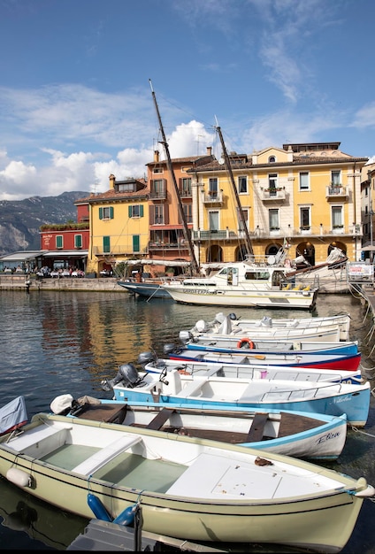 Altstadt Malcesine Garda Italien