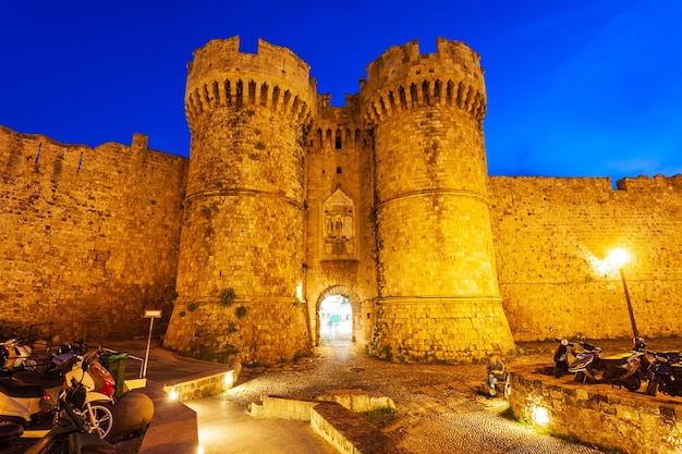 Altstadt von Rhodos in Griechenland