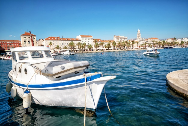 Altstadt von Split in Dalmatien, Kroatien.