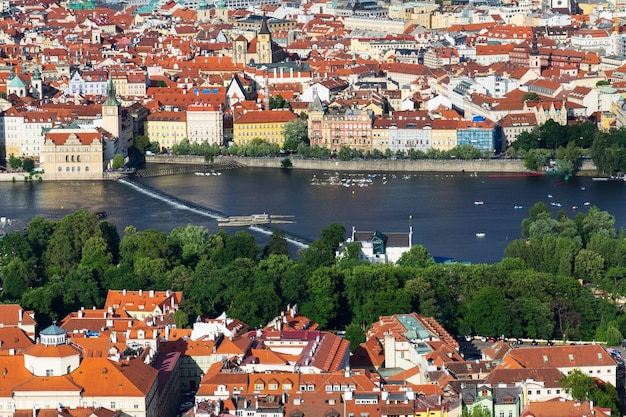 Altstädter Wasserturm und Sovovy Mlyny Museum Kampa Prag