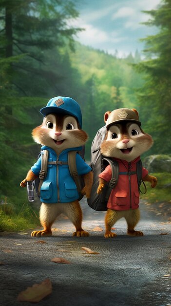 Alvin y las ardillas están de vuelta en el día