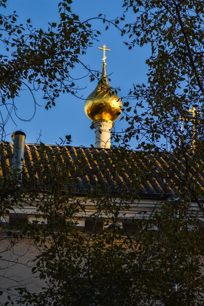 Amanecer en las calles de Nizhny Novgorod