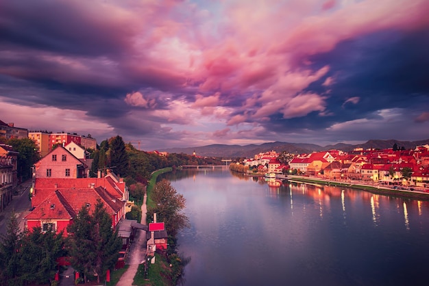 Amanecer en Maribor