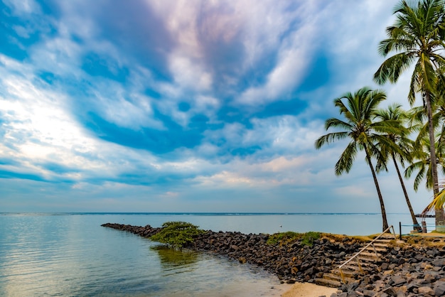 Amanhecer na Praia de Itaparica