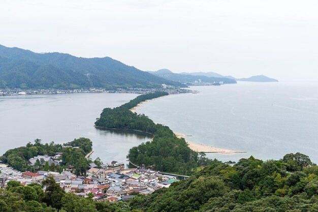 Amanohashidate en Kioto de Japón