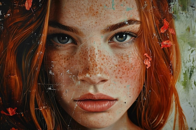 Foto amantes femininas retrato de arte beleza gerar ai