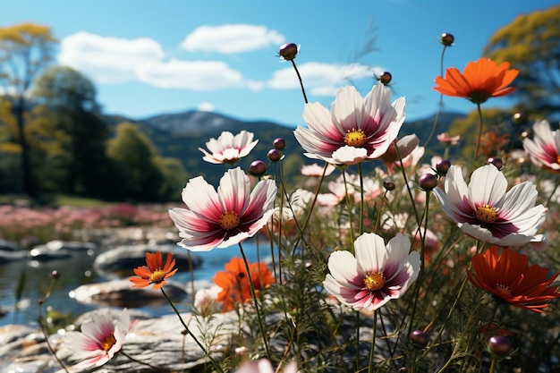 amapolas en el campo