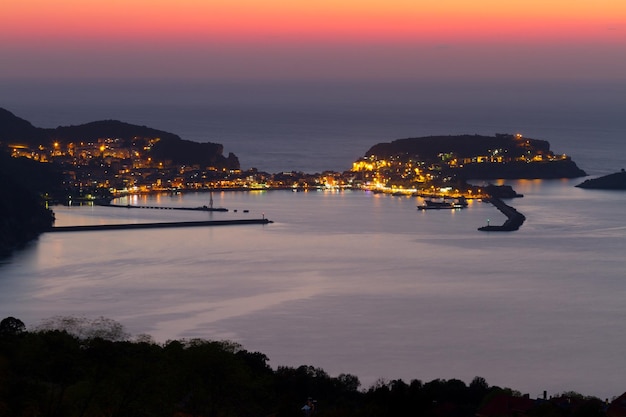 Amasra bei Nacht