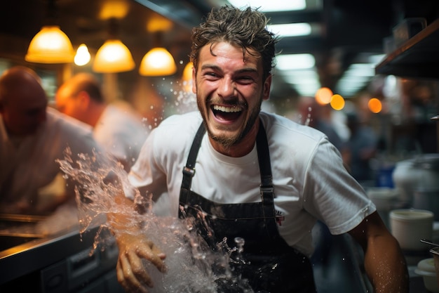 El ambiente bullicioso de la cocina IA generativa