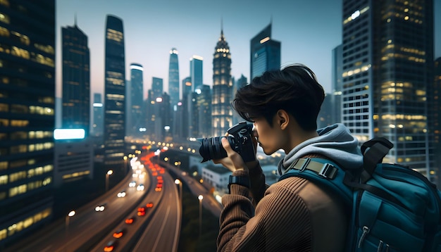 El ambiente diario y la rutina de trabajo capturados en la luz del amanecer por un fotógrafo