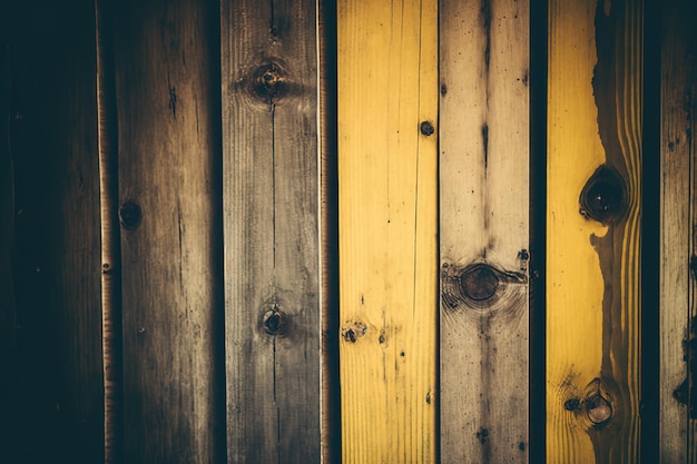 Ambiente y fondo Fondo Se usaron listones de madera para hacer la cerca y la pared