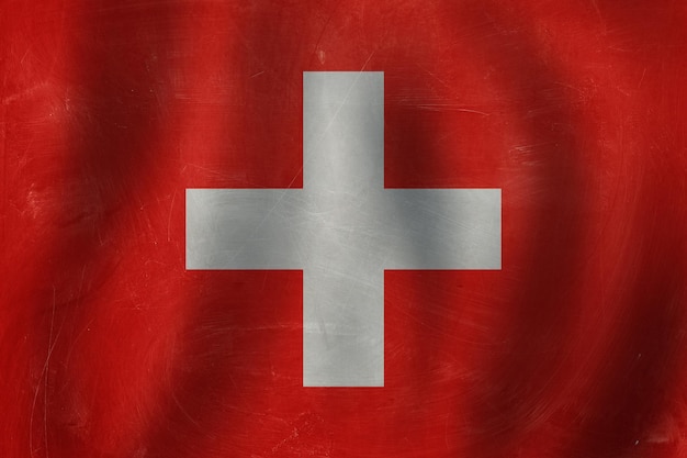 Ame o fundo da bandeira suíça da Suíça