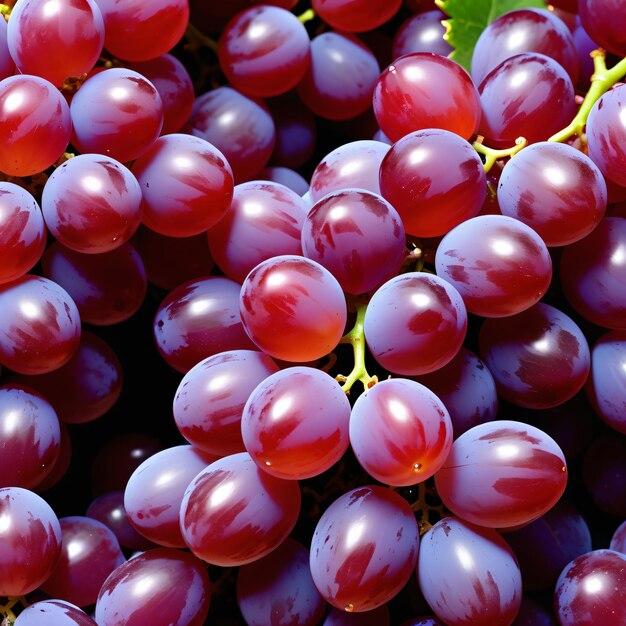 Ameixas e uvas no Vale de Alazani, Geórgia Vinhedo de perto Vistas da Floresta de Uvas de Vinho Vermelho