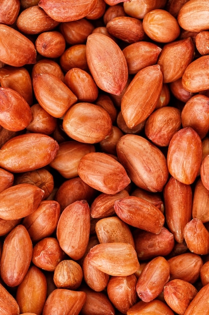 Amendoim, para ou texturas. amendoins em casca não limpos.