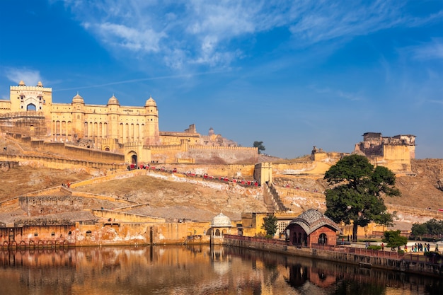 Amer amber fort, rajastão, índia