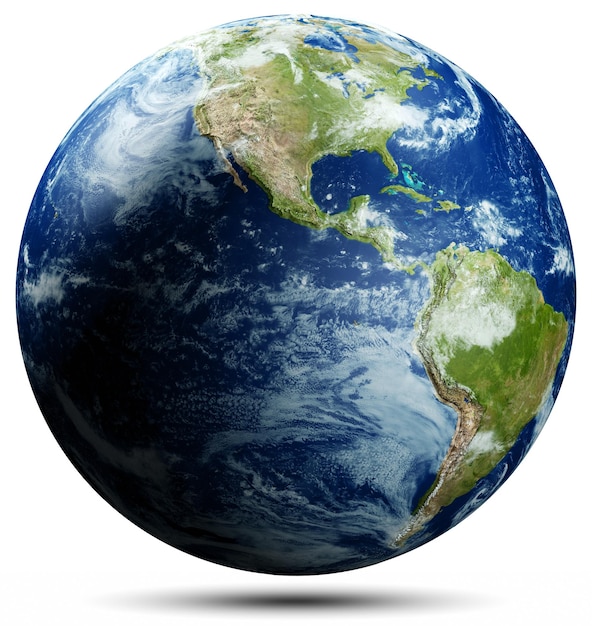 América planeta Terra