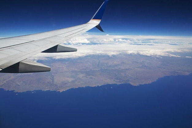 América del Sur, la vista desde el avión