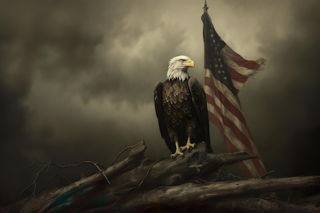 Foto amerikanische adler vektor frei