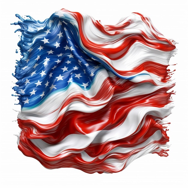 Amerikanische Flagge der Vereinigten Staaten von Amerika