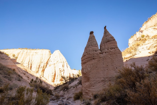 Amerikanische Landschaft an einem sonnigen Tag KashaKatuwe Tent Rocks