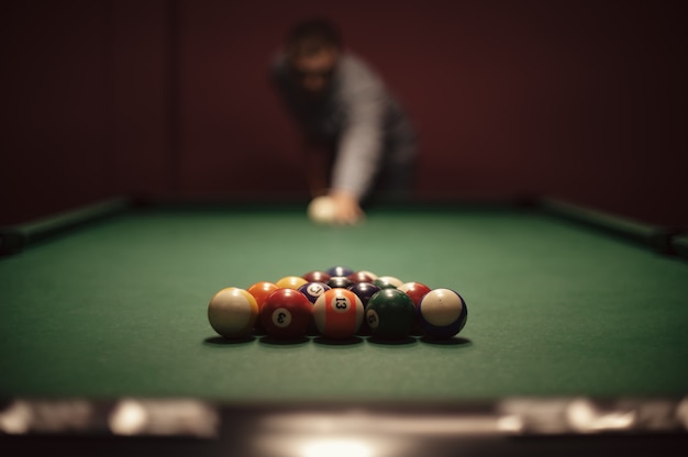 Amerikanisches Billard Poule