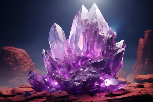 Amethyst der Transzendenz, der das Bewusstsein erhöht 00015 03