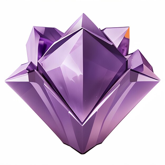 Amethyst-Steinmodell für Spielideen oder Schmuckdesign