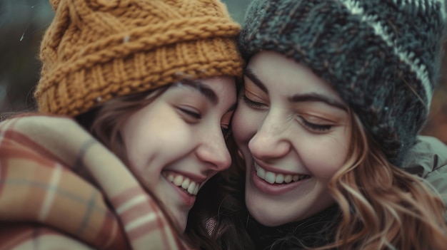 Amigas jóvenes sonrientes